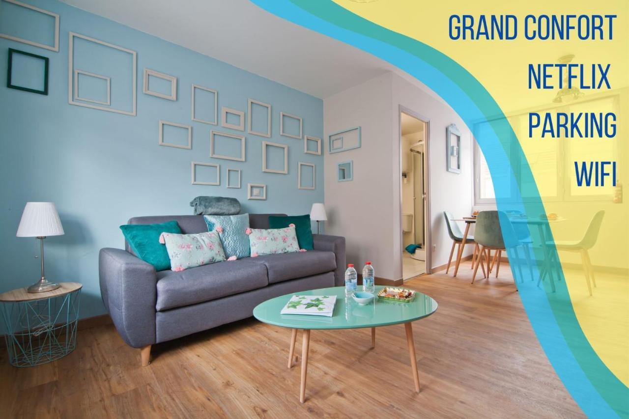 Superlogis Troyes - Le Cadre Vert - Studio Grand Confort - Netflix - Parking Saint-Julien-les-Villas Exterior foto